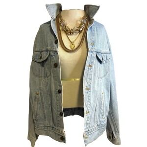 Vintage Lee Riders Jean Jacket 80s‎ Men's M Denim USA 1990 20-5090 100% Cotton